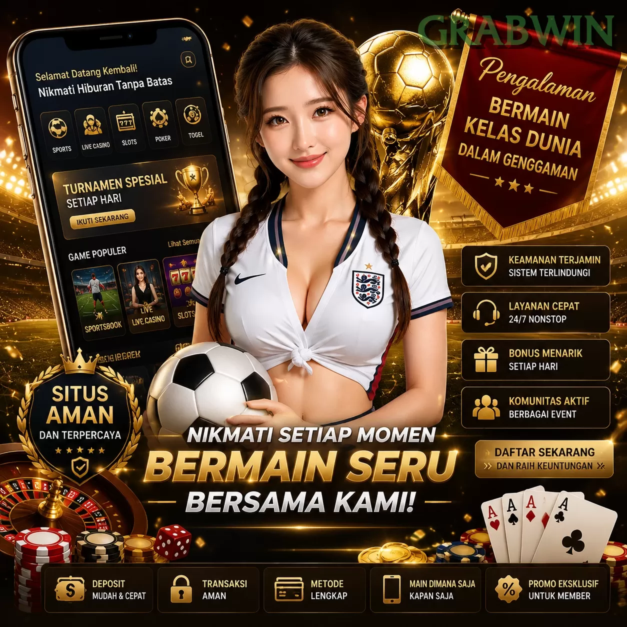 Login grabwin Sekarang Bonus Melimpah